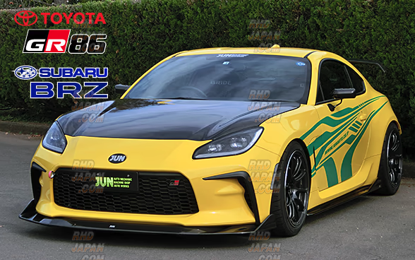 JUN Auto Side Aero Mirror Set Carbon Fiber - BRZ ZD8 GR86